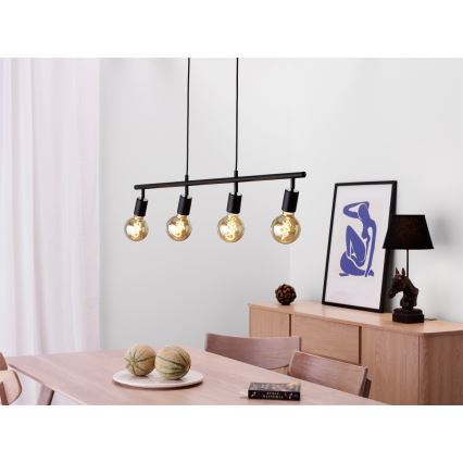 Cottex - Závesný luster na lankách ARC 4xE27/60W/230V