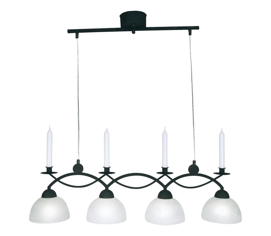 Cottex T454 - Luster na lanku FLORENS 4xE14/40W/230V T454