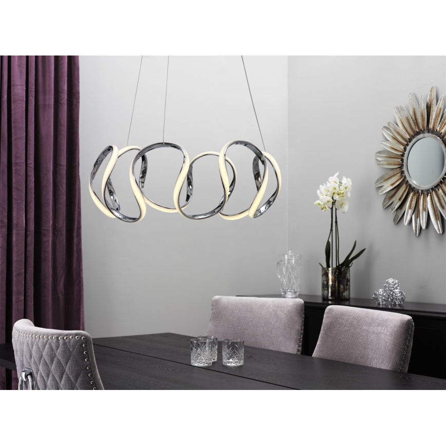 Cottex - LED luster na lanku WAVE LED/40W/230V