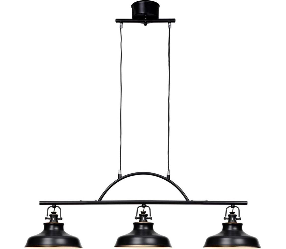 Cottex T9093A - Závesný luster na lanku NEW HAVEN 3xE14/40W/230V T9093A