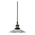 Cottex - Závesný luster na lanku COBBLE 1xE27/40W/230V