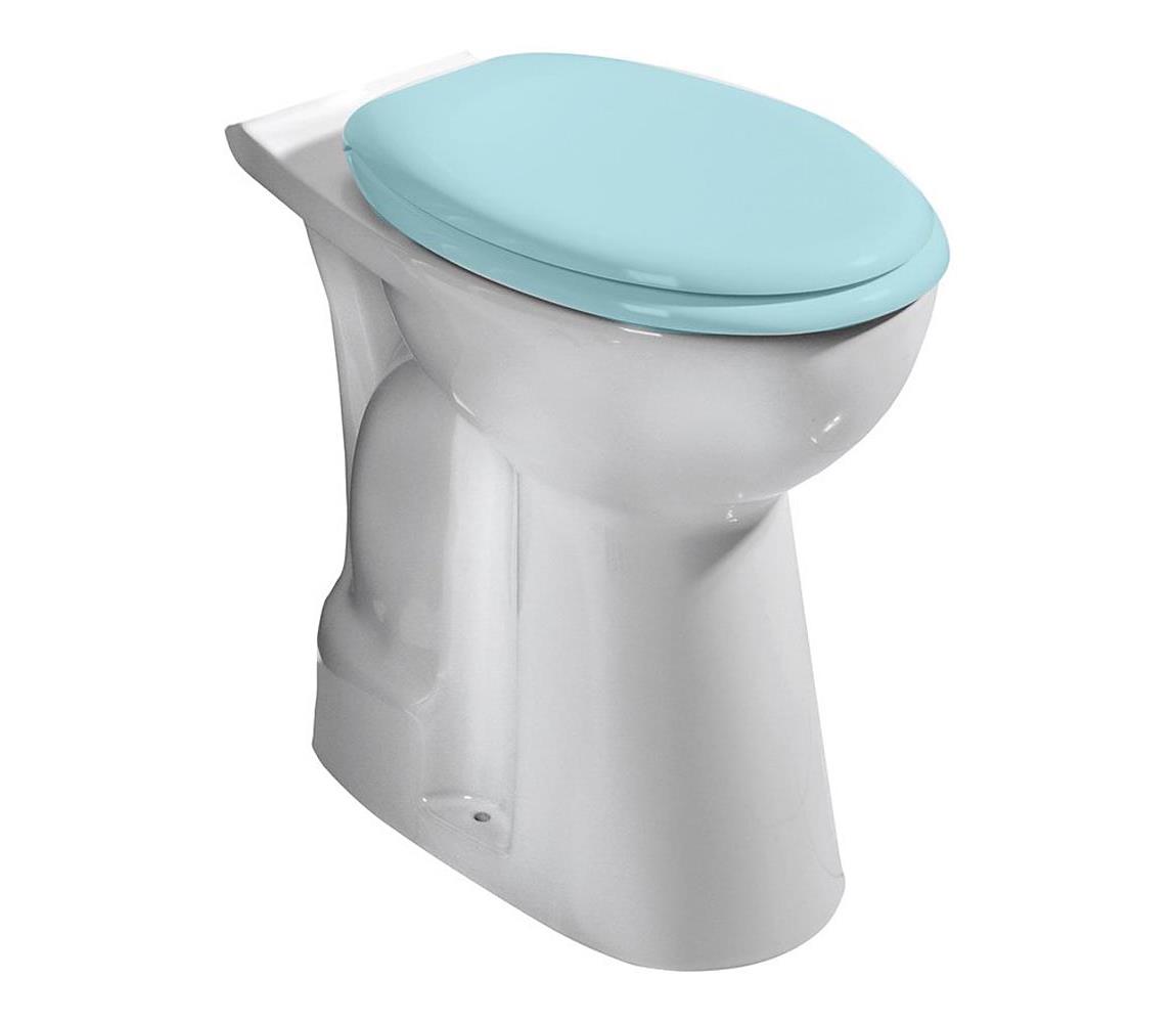 Creavit - bezbariérové kombi WC, spodný odpad, keramika/biela BD305