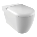 Creavit - kombi WC GRANDE XL, spodný/zadný odpad, keramika/biela