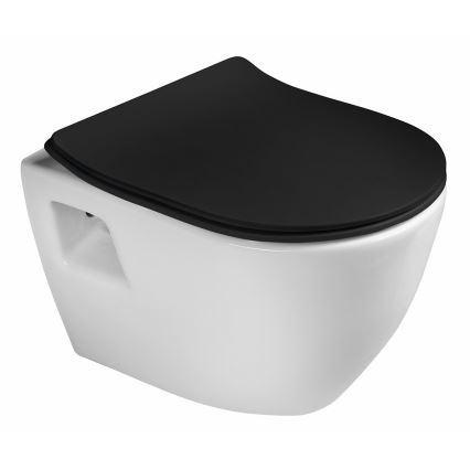 Creavit - Závesné WC PAULA keramika/biela