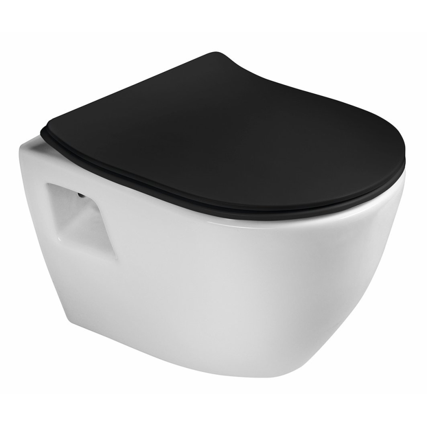 Creavit - Závesné WC PAULA keramika/biela