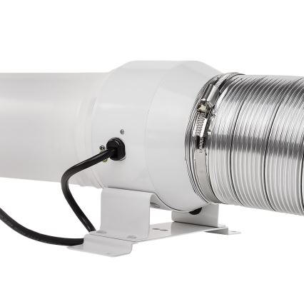 Dalap 24MF100 - Potrubný ventilátor s úsporným motorom a regulátorom otáčok MF 100 EC 18W/230V