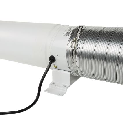 Dalap 24MF150 - Potrubný ventilátor s úsporným motorom a regulátorom otáčok MF 150 EC 40W/230V