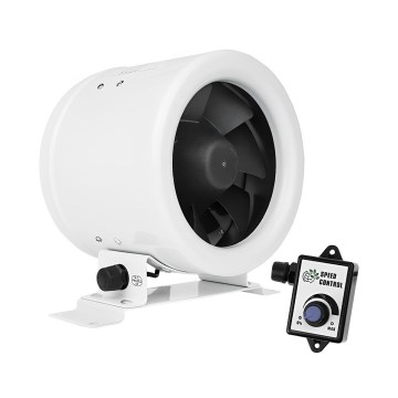 Dalap 24MF200 - Potrubný ventilátor s úsporným motorom a regulátorom otáčok MF 200 EC 75W/230V