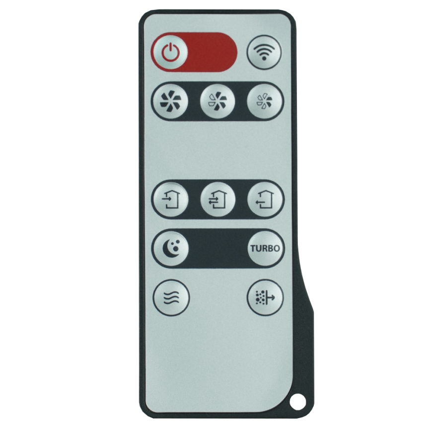 Dalap 25B160 - Lokálna izbová rekuperácia BRISE 160 22W/230V Wi-Fi + diaľkové ovládanie