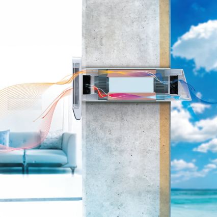 Dalap 25BP160 - Izbová rekuperácia BRISE 160 PROFI 22W/230V Wi-Fi + diaľkové ovládanie