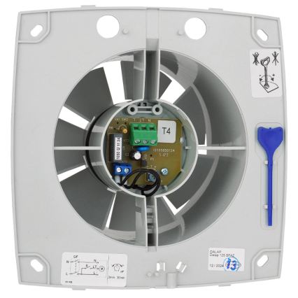 Dalap 41016 - Axiálny ventilátor s časovačom 100 BFAZ 16W/230V