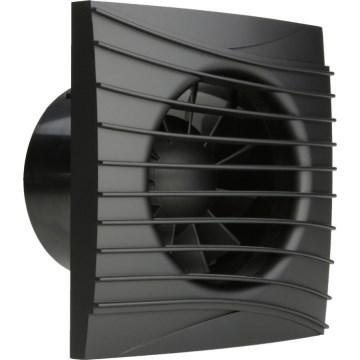 Dalap 41096ZW - Axiálny ventilátor s časovačom 125 DARK ZW 10W/230V