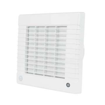 Dalap 41105 - Axiálny ventilátor s automatickou žalúziou a časovačom 100 LVZ 12 18W/12V