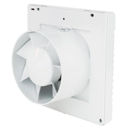 Dalap 41105 - Axiálny ventilátor s automatickou žalúziou a časovačom 100 LVZ 12 18W/12V