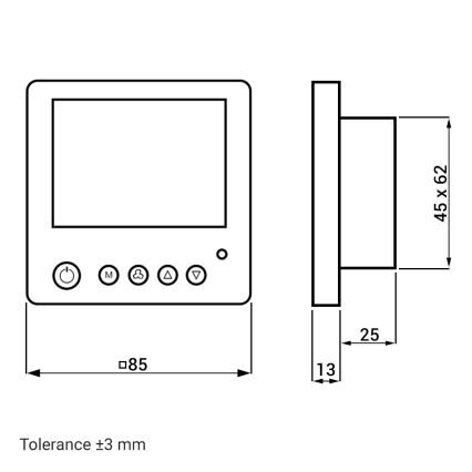 Dalap 55560 - Rekuperačná jednotka do miestnosti ZEPHIR SIMPLE 4,3W/230V