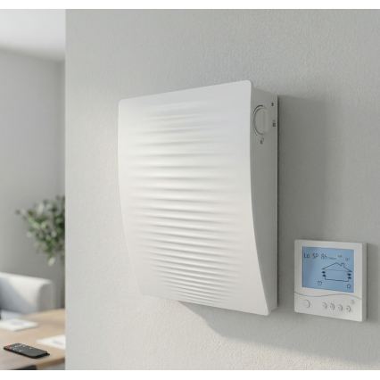 Dalap 55561 - SADA 2x Izbový rekuperátor ZEPHIR SIMPLE DOUBLE 7,61W/230V
