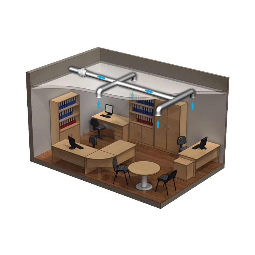 Dalap 8199 - Axiálny ventilátor AP PROFI 100 25W/230V