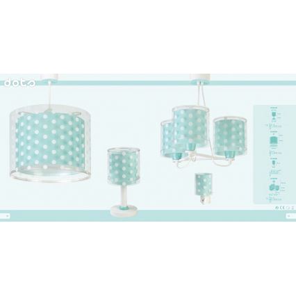 Dalber 41007H - Detský luster DOTS 3xE27/60W/230V