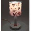Dalber 41251 - LED detská lampička HELLO KITTY&FRIENDS 1xG4/4W/230V ružová