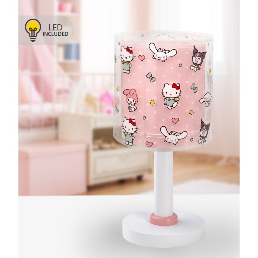 Dalber 41251 - LED detská lampička HELLO KITTY&FRIENDS 1xG4/4W/230V ružová