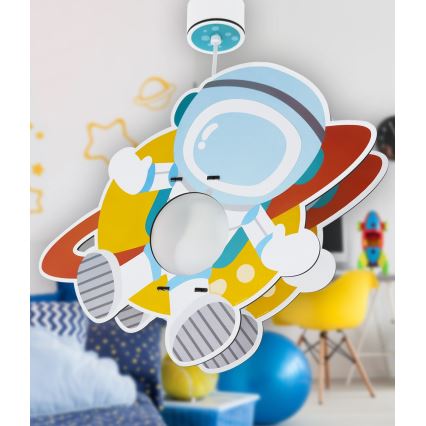 Dalber 41347 - Detský luster ASTRONAUT 1xE27/15W/230V