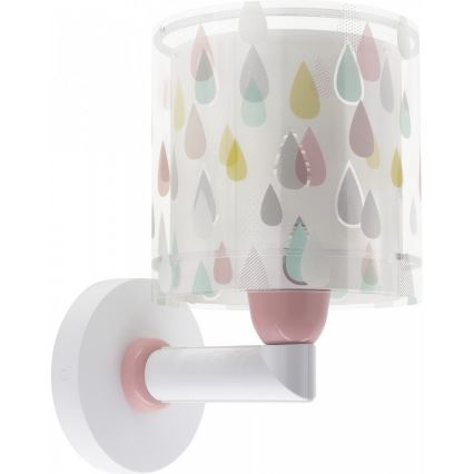 Dalber 41439 - Detské nástenné svietidlo COLOR RAIN 1xE27/60W/230V