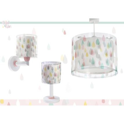 Dalber 41439 - Detské nástenné svietidlo COLOR RAIN 1xE27/60W/230V