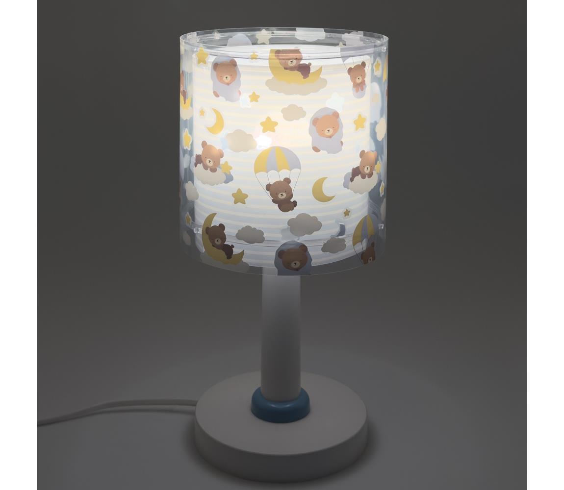 Dalber 41571T - LED detská lampička BABY TEDDY 1xG4/4W/230V modrá 41571T