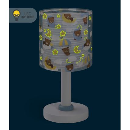 Dalber 41571T - LED detská lampička BABY TEDDY 1xG4/4W/230V modrá