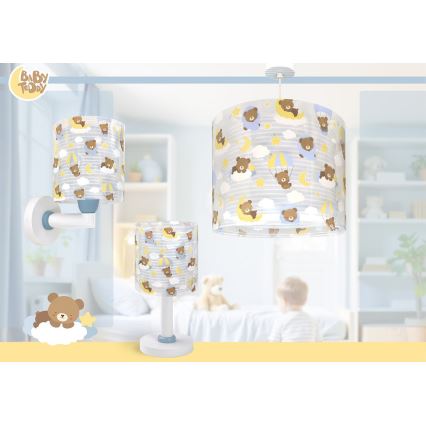Dalber 41571T - LED detská lampička BABY TEDDY 1xG4/4W/230V modrá