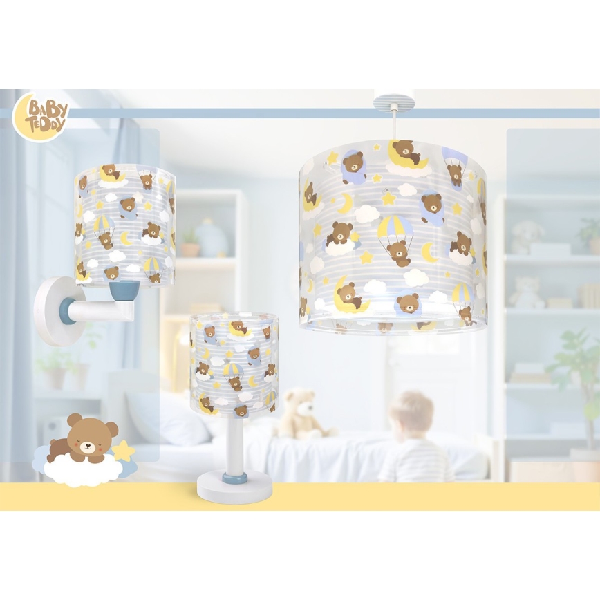 Dalber 41571T - LED detská lampička BABY TEDDY 1xG4/4W/230V modrá