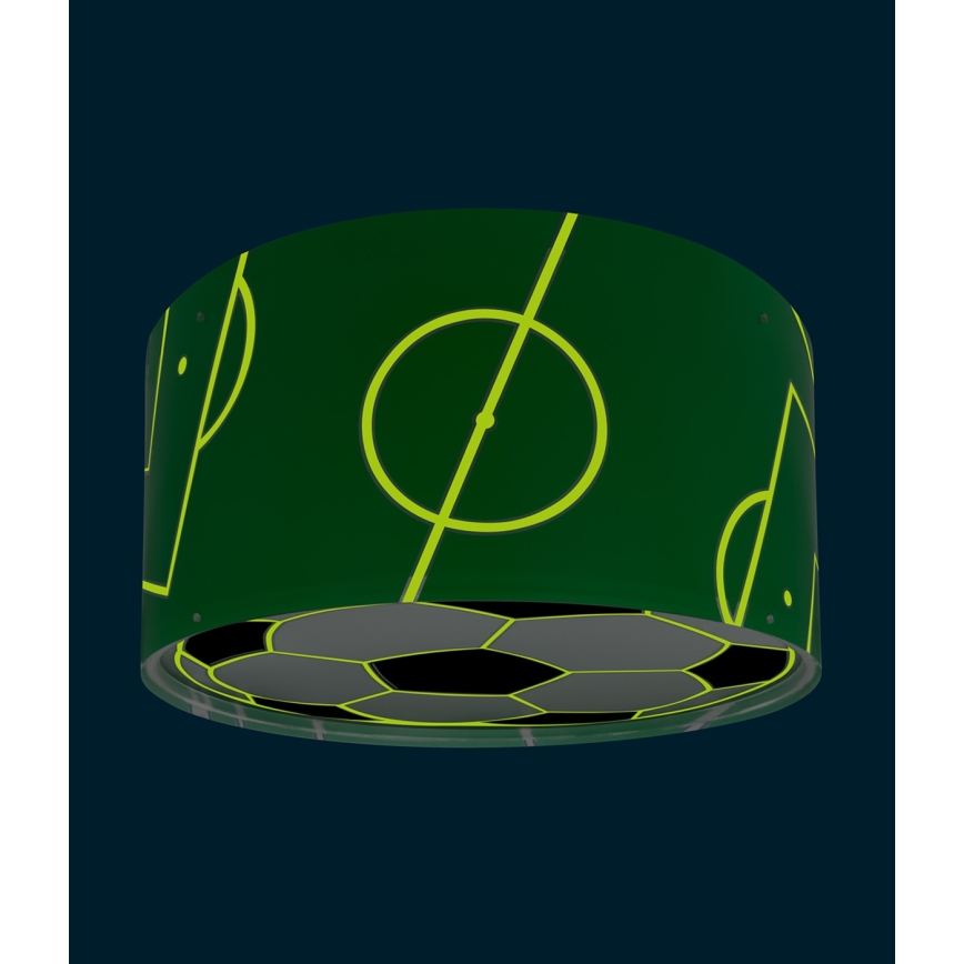 Dalber 41736 - Detské stropné svietidlo FOOTBALL 2xE27/15W/230V