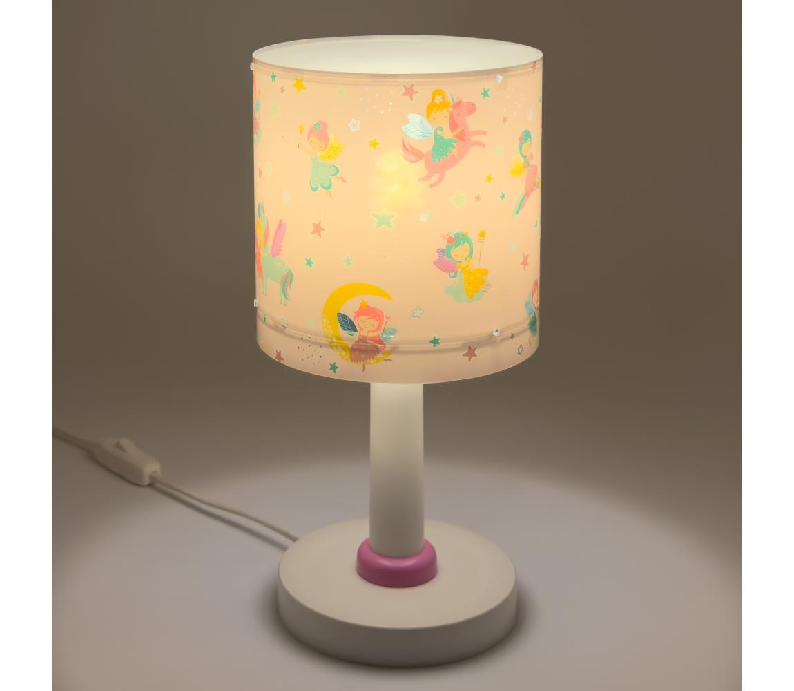 Dalber 42491N - LED Detská lampička FAIRY DREAMS 1xG4/4W/230V ružová 42491N