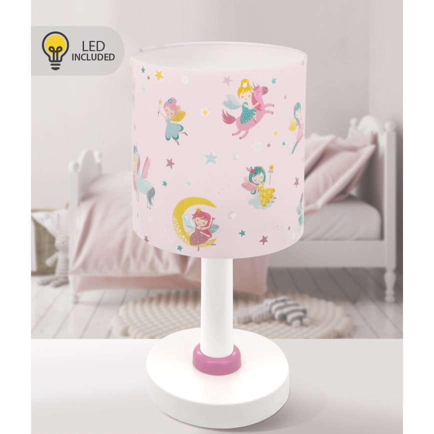 Dalber 42491N - LED Detská lampička FAIRY DREAMS 1xG4/4W/230V ružová