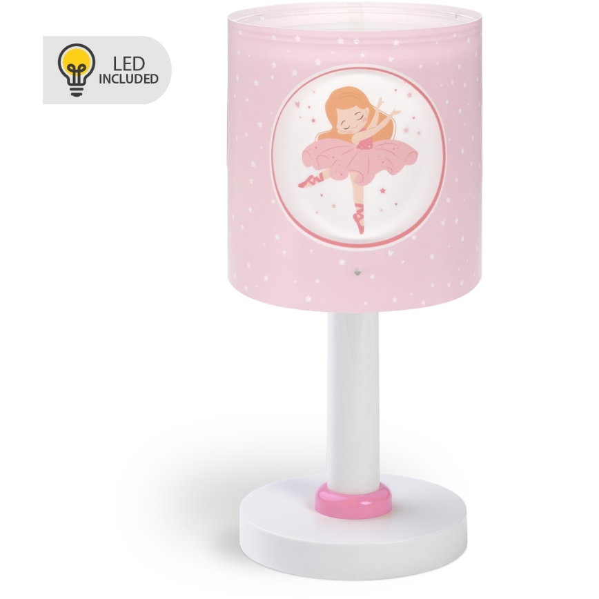 Dalber 60911 - LED detská lampička PRINCESS DANCE 1xG4/4W/230V ružová