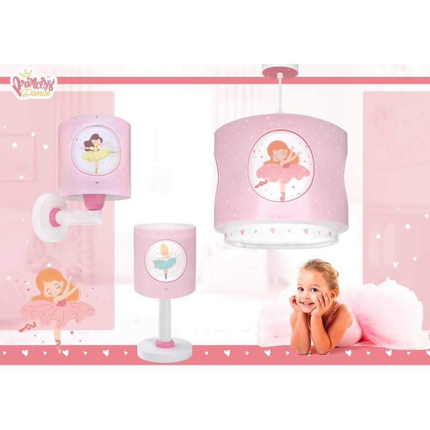 Dalber 60911 - LED detská lampička PRINCESS DANCE 1xG4/4W/230V ružová