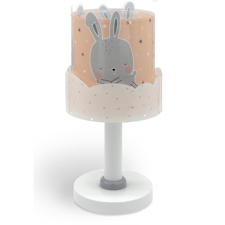 Dalber 61151S - Detská lampička BUNNY 1xE14/40W/230V oranžová