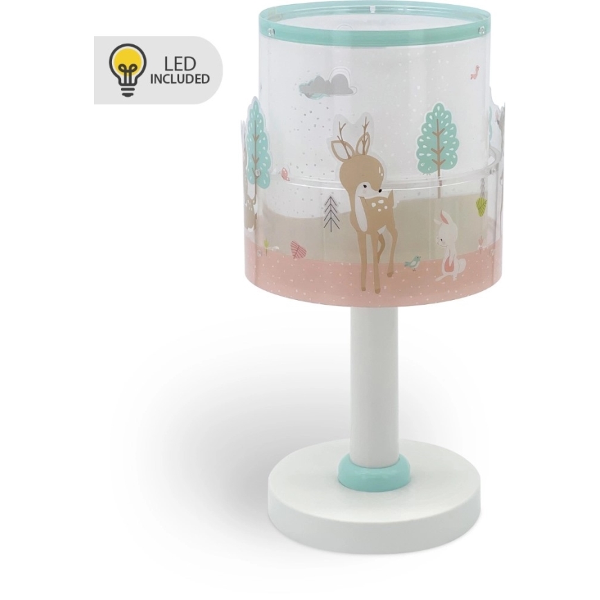 Dalber 61271N - LED detská lampička LOVING DEER 1xG4/4W/230V pestrofarebná