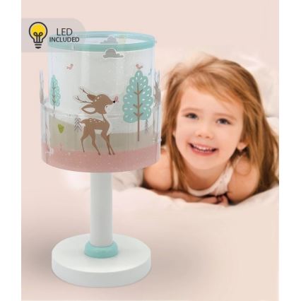 Dalber 61271N - LED detská lampička LOVING DEER 1xG4/4W/230V pestrofarebná