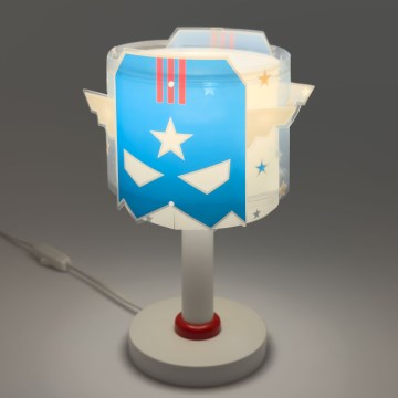 Dalber 61811N - LED detská lampička BLUE HERO 1xG4/4W/230V biela/modrá