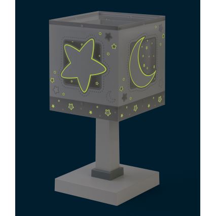 Dalber 63231NE - LED Detská lampička MOONLIGHT 1xG4/4W/230V sivá