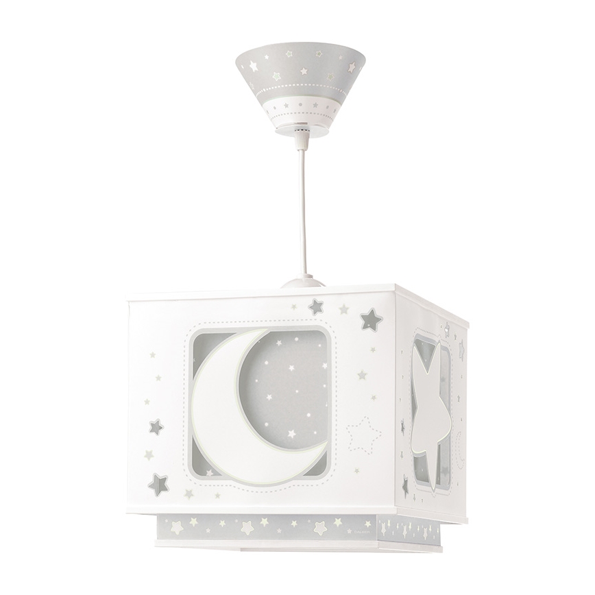 Dalber 63232 - Detský luster MOON LIGHT 1xE27/60W/230V