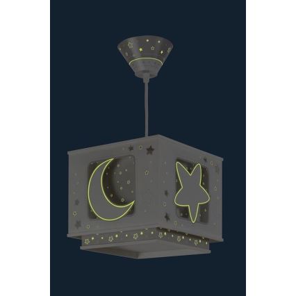 Dalber 63232 - Detský luster MOON LIGHT 1xE27/60W/230V