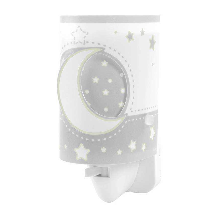 Dalber 63235LE - LED lampička do zásuvky MOON LIGHT 1xE14/0,3W/230V