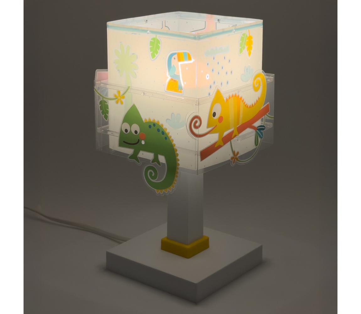 Dalber 63311N - LED detská lampička HAPPY JUNGLE 1xG4/4W/230V pestrofarebná 63311N