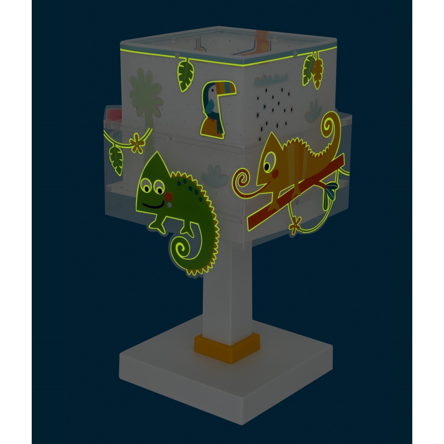 Dalber 63311N - LED detská lampička HAPPY JUNGLE 1xG4/4W/230V pestrofarebná