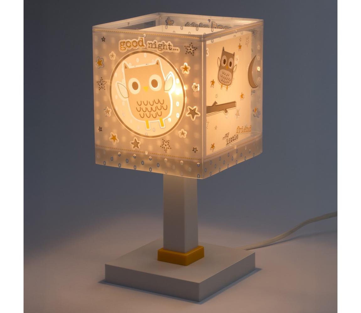 Dalber 63391N - LED detská lampička GOOD NIGHT 1xG4/4W/230V béžová 63391N