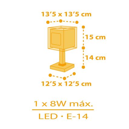 Dalber 63401 - Detská lampička MY FARM 1xE14/8W/230V