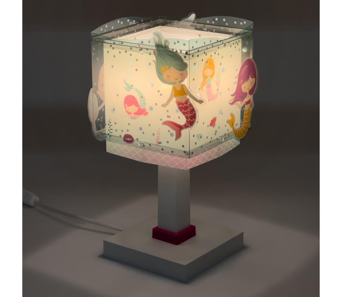 Dalber 63441N - LED detská lampička MERMAIDS 1xG4/4W/230V pestrofarebná 63441N