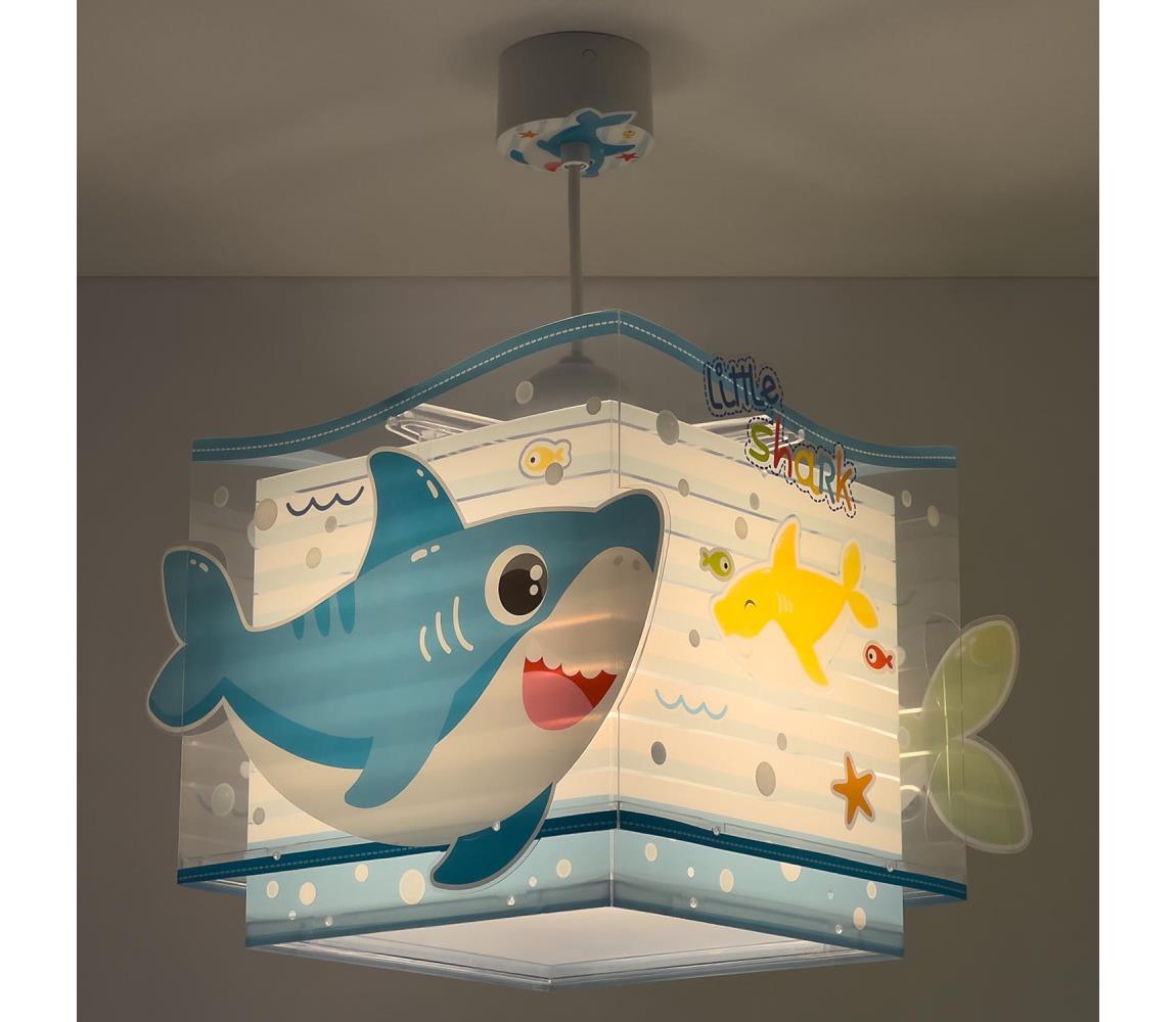 Dalber Dalber 63472 - Detský luster BABY SHARK 1xE27/60W/230V